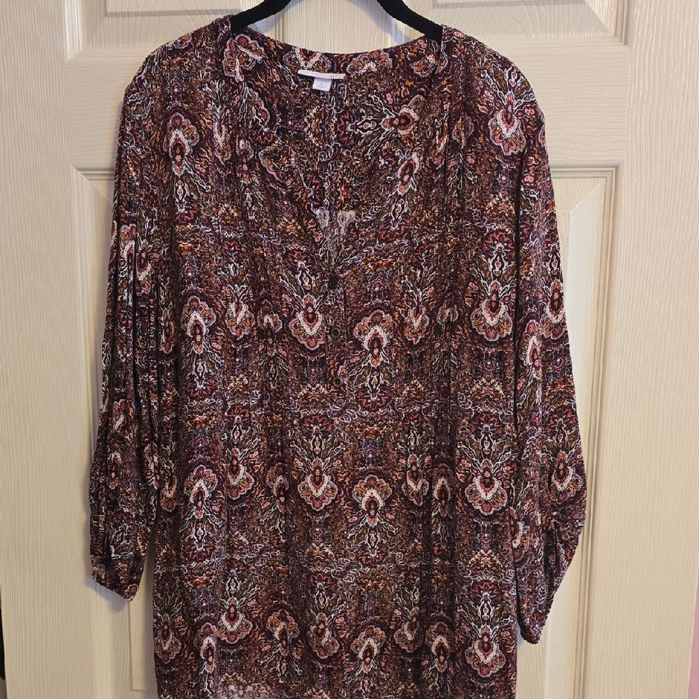 Westport Women's Paisley Blouse - Multicolor